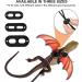 Bearded Dragon Leash Harness Adjustable Leather Lizard Wing Traction Harness Leash for Lizard Reptiles Amphibians and Small Animals (S M L 3 Pack) - Buy Online on GoSupps.com