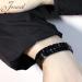 Magnetic Titanium Steel Bracelet for Men with Ultra Strength Magnets | Adjustable Wristband | Removal Tool & Gift Box Included - Buy Online on GoSupps.com