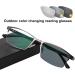 Shop Bafafa Photochrome Reading Glasses +1.75 UV400 Protection Glare-Free 2-in-1 Lenses Unisex Silver Color - Buy Online on GoSupps.com
