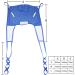 Patient Lift Toileting Sling Patient Mesh Universal Patient Full Body Lift Sling Divided Leg Shower Sling with Commode Opening Medical Transfer Belt for Elderly Disabled(Blue Small) Small Blue - Buy Online on GoSupps.com