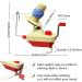 Yarn Ball Winder Kit with Accessories - Hand-Operated Swift Fiber String Wool Winder Machine for Family | Includes 4 Pompom Makers, 10 Knitting Stitch Markers, Needles, and Scissors - Buy Online on GoSupps.com