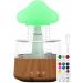 Cloud Diffuser with Rain Colorful Raining Cloud Night Light | Colorful Remote Control Raining Cloud Night Light with Charging Cable for Workplace Ch08 Wood Grain With Remote Control - Buy Online on GoSupps.com