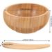 FOMIYES Clay Mask Bowl Set - Bamboo & Wood Mixing Bowls for Skincare | Silicone & Wooden Facial Mask Bowls for Beauty Treatments - Buy Online on GoSupps.com