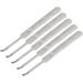 Dead Skin Remover Fork 5 Pieces Cuticle Pusher Fork Safe Fine Trimming Specially Treated for Nail Salon - Buy Online on GoSupps.com