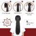 Premium Dark Brown 70cm Clip-In Ponytail Hair Extensions | Natural Look & Easy Application - Buy Online on GoSupps.com