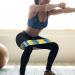 Buy Yellow & Blue Pattern Printed Resistance Bands - Durable Elastic Leg Bands for Fitness & Home Workouts - Buy Online on GoSupps.com