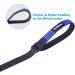 Petbonus Short Dog Leash - Adjustable Safety Bracelet for Roller Dogs Reflective Seams Soft Padded Handle Extra Safety for Strollers - Blue - Buy Online on GoSupps.com