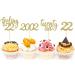 24pcs Feeling 22 Cupcake Toppers Twenty Two Birthday Cake Decorations Cheer to 22 Years Old Theme Party Decoration Supplies (Gold) - Buy Online on GoSupps.com