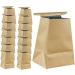 30 Pack Healvian Kraft Paper Car Trash Vomit Bags - Disposable Light Brown Travel Bags - Buy Online on GoSupps.com