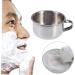 Beavorty Stainless Steel Headdress Fairy Razor Shell - Mini Shaving Bowl & Cup for Men | Soap & Lipstick Bag Included - Buy Online on GoSupps.com