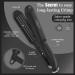 Crimper Hair Iron - 1.5 Ceramic Plates for Fluffy Waves | 5 Heat Settings & Auto Off | Volumizing Hair Tool - Buy Online on GoSupps.com