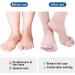 Jimtuze Reusable Silicone Gel Toe Stretcher for Foot Health Care | Ideal for Tennis Shoes, Flats, Heels, and Boots - Buy Online on GoSupps.com