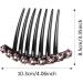 4PCS Rhinestone Hair Comb Set - Non-slip Hair Clips for Women and Girls - Buy Online on GoSupps.com