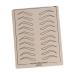 FRCOLOR 6 Sheets Vehicle Grab Handles Sunflower Headbands for Women Eyebrow Microblading Practice Skin