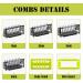 Adjustable Guard Comb for Philips OneBlade QP2520 QP2530 QP2620 QP2630 Replacement Blade Professional Blade Trimmer with Adjustable Hair Guards Combs 14 Shift Sizes from 0.4 to 10 mm - Buy Online on GoSupps.com