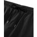 Elegancity Men's Cargo Trousers - Casual Jogger Work Pants, Regular Fit with Drawstring Waistband, 40 A-Black - Buy Online on GoSupps.com