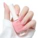 Nail Polish Clear Nail Polish Quick-Drying Long-Lasting Nail Polish Breathable Nail Polish No Need of Healing Nail Polish at Home (11 Clear Pink) (Pale Pink)