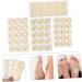 GLEAVI 4sheets Latex Corn Stickers Toe Corn Remover Cushions Pads Corn Shoes Sticker Silicone Gel Feet Corn Pad Toe Corn Cushions Foam Stickers Gel Corn Foot Patch Latex Sponge Emulsion - Buy Online on GoSupps.com