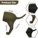 Prevup Funny Toothpaste Caps for Dogs - 2-Piece Creative Lid Set (Gray & Black) - Perfect for Kacking & Pooping Dog Toothpaste - Buy Online on GoSupps.com