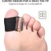 6 Pairs Soft Flexible Toe Spacers Separators & Bunion Corrector for Men and Women (L) - Buy Online on GoSupps.com