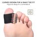 Men's Flexible Toe Spacers Separators for Bunion Relief - Prevent Friction and Overlapping Toes - Hard Wearing Design for Maximum Comfort - Buy Online on GoSupps.com