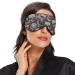 ALAZA Grunge Skull Halloween Day of The Dead Sleep Mask | Blackout Cooling Funny Eye Mask with Elastic Strip - Buy Online on GoSupps.com