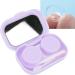 Buy Portable Mini Contact Lens Case Kit - Travel Storage Holder with Mirror (Purple) | Best Online Shop for Contact Lens Accessories - Buy Online on GoSupps.com