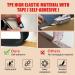 flintronic 5m*16mm U-Shape Flexible Furniture Edge Banding Baby Safty Baby Edge Protector Self Adhesive TPE Wood Edging Tape DIY Furniture Edge Trim for Table Cabinet Furniture Restoration Black 5m*16mm - Buy Online on GoSupps.com