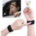 Travel Motion Sickness Relief Wristband for Natural Nausea Relief - Grey/Black - Buy Online on GoSupps.com
