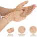 Hotcakes Compression Gloves for Arthritis Pain Relief - Elastic Arthritis Hand Support for Carpal Tunnel & Raynauds - Beige - Buy Online on GoSupps.com