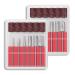 Set of 2  Nail Drill Bits Set  Futu 3/32''(2.35mm) Professional Efile Nail Bit Nail Art Tools for Acrylic Gel Nails
