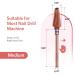 AIRSEE Tungsten Carbide Nail Drill Bit - Rose Gold Tornado Medium-M, Fast Gel Removal, 3/32 Shank, Right Hand, Salon Quality - Buy Online on GoSupps.com