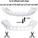 Cosmetic Snap-On Teeth Veneers | Perfect Smile | 2 Pairs - Top & Bottom Artificial Teeth - Buy Online on GoSupps.com