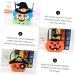 CAXUSD 4pcs Halloween Candy Bag Halloween Treat Buckets Halloween Treats Bags Cartoon Pirate Bag Felt Cloth - Buy Online on GoSupps.com