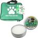 One Step: Pet First Aid Kit Includes Over 80+ Premium Items + 100% Organic Nose and Paw Balm for Dogs and Cats