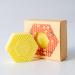 Serlium 2Pcs Face Body Honey Propolis Soap Bar Repair Skin Radiant Soft Skin Honey Soap Bar