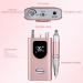 Delanie Nail Drill 35000 RPM Electric Nail Files Rechargeable Portable E File Kit with 6 Drill Bits for Acrylic Nails and Gel Nails UK Plug(Pink) - Buy Online on GoSupps.com