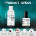 COKOHAPPY Spirit Gum Adhesive and Remover Kit Professional Liquid Adhesive and Remover 8ml Spirit Gum Glue + 30ml SFX Makeup Remover for Face Makeup Glue for Halloween Stage Cosplay - Buy Online on GoSupps.com