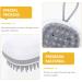 Frcolor 6-Piece Silicone Shampoo Brush Set | Scalp Massage & Bathing Brush for Babies & Kids | Gentle Hair Care & Cleaning Solution - Buy Online on GoSupps.com