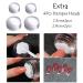 LiBiuty Dual Head Clear Jelly Nail Art Stamper Set with 4 Silicone Heads & 1 Scraper - Nail Polish Transfer Stamping Tool - Buy Online on GoSupps.com