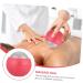 Tovinanna 3-in-1 Hand Massage Ball & Ice Roller - Yoga Tools for Muscle Relief | Hot & Cold Stainless Steel Fitness Device in Pink - Buy Online on GoSupps.com