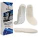 Bacophy Sheepskin Sport Insoles for Men & Women 1 Pair Premium Warm Fluffy Wool Replacement Cozy Breathable Inner Soles for Boots Casual Shoes Sneakers White 1# 10 M US WOMEN/ 8 M US MEN
