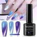 MIZHSE Cat Eye Gel Nail Polish Kit - 7ml Color Changing Cateye Manicure Set - Buy Online on GoSupps.com