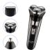3-in-1 Waterproof Electric Shaver - Wet & Dry Rotary Shavers for Smooth Shaving | International Shipping Available - Buy Online on GoSupps.com