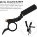 Fomiyes 2nd Old Razor Manual Beard Trimmer - Ergonomic Barber Grooming Tool - Stainless Steel Design for Men - Buy Online on GoSupps.com
