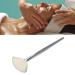 Flat Face Mask Brush - DIY Fan Applicator with Transparent Handle for Powder Masks | Soft Foam Stirring Tool for Salons - Buy Online on GoSupps.com
