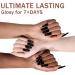 Black Nail Polish - Nail Varnish Quick Dry & Long Lasting 12ml Nails Polish Water-Based Low Odor Environmental Friendly Mild Nail Paint for Nail Art Diy Manicure at Home - Buy Online on GoSupps.com