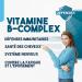 T-Rex Integratori Vitamine B Complexe 160 Comprim s Vegan (5 Mois d'Approvisionnement) - Haute Dose de Vitamine B12 Acide Folique Biotine Niacinamide - D fenses Immunitaires pour Hommes Femmes - Buy Online on GoSupps.com