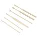 Portable Spiral Ear Wax Removal Tool Set - U Shape Ear Spoon Cleaner (Black/Yellow) - Buy Online on GoSupps.com