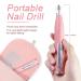 IKOCO Cordless Electric Nail Drill Set - Compact Manicure Drill for Gel Nails in Pink - Buy Online on GoSupps.com